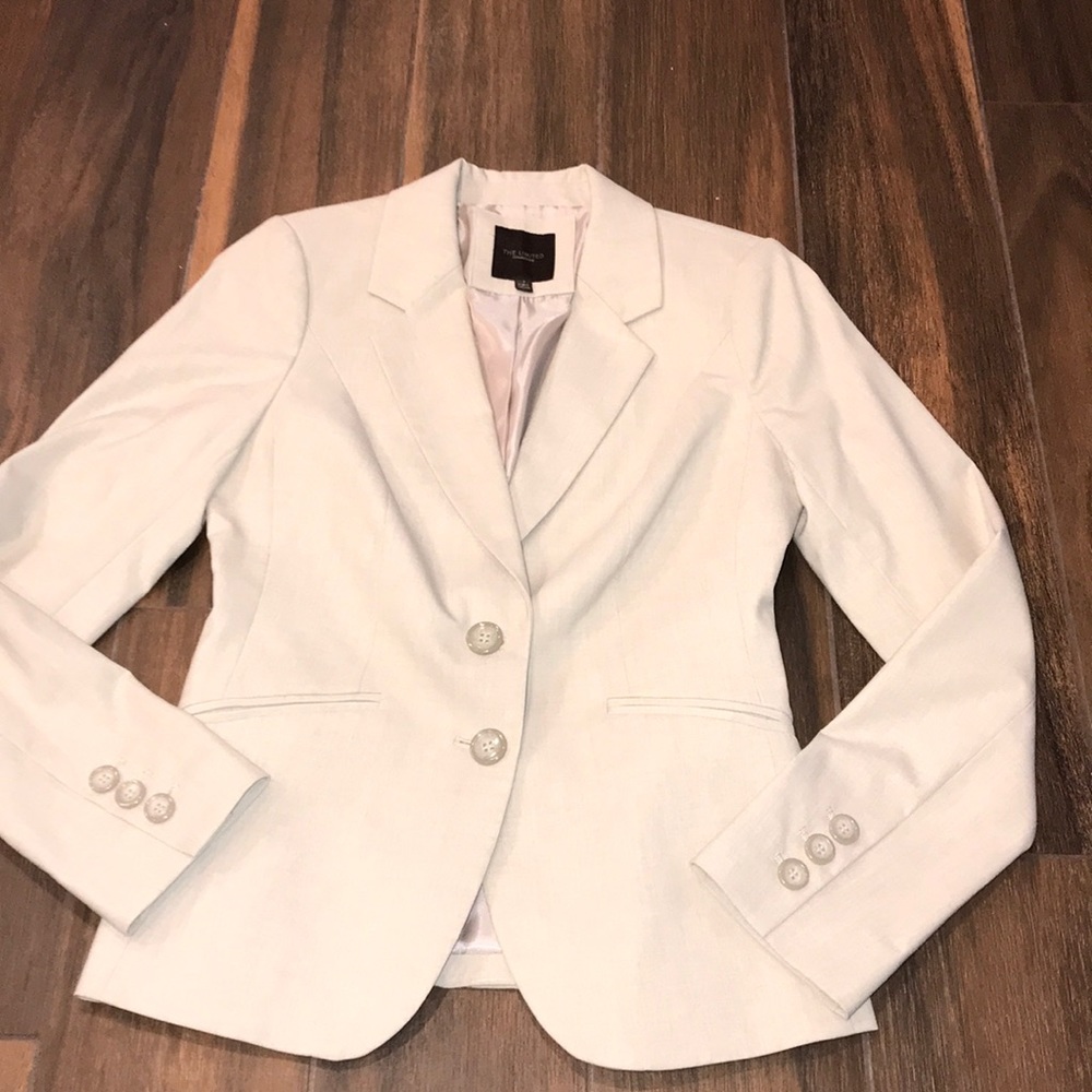 Khaki 2 button blazer